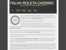 Tablet Screenshot of falharoletacassino.com